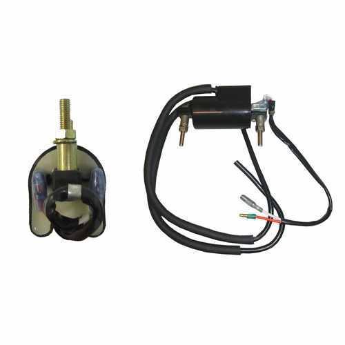 Ignition Coil 12v Points Twin 90mm Fits Kawasaki Z 250 B Twin 80-83