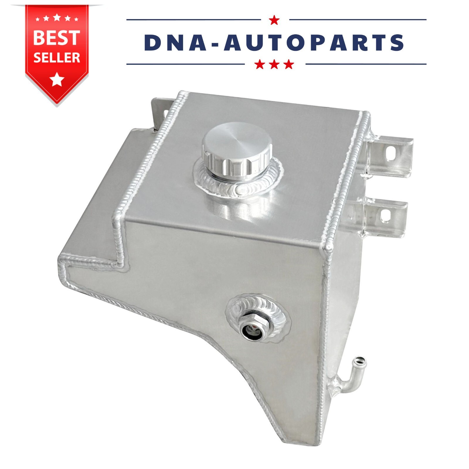 For 84-88 CHEVY S10 BLAZER GMC S15 Aluminum Coolant Overflow Reservoir Tank