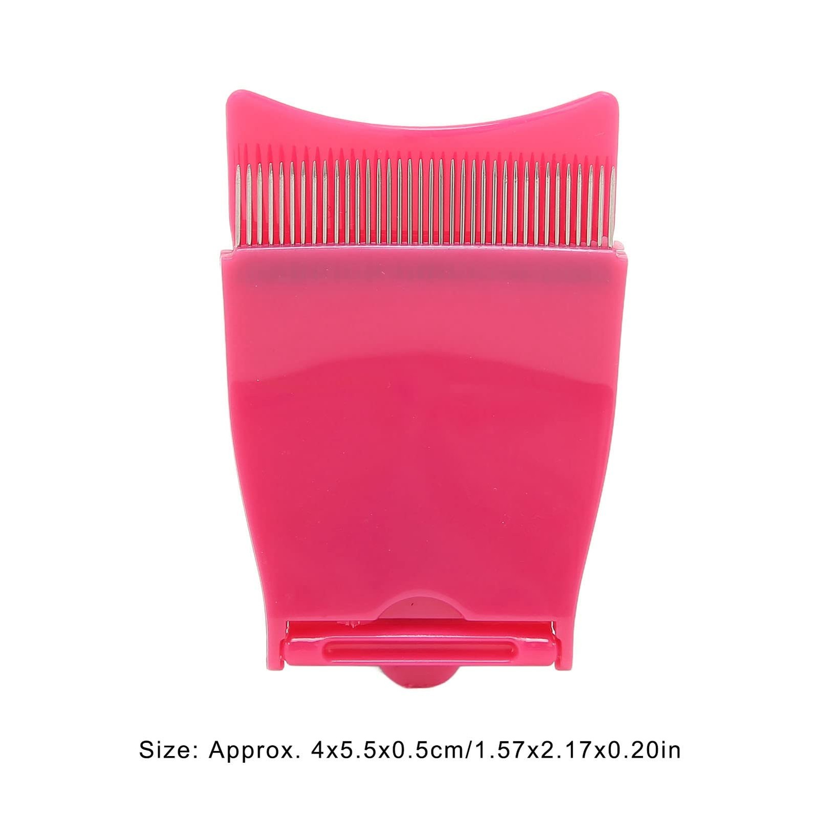 2pcs Eyelash Comb Separator Portable Folding Grooming Tool Mascara Brush Groo...
