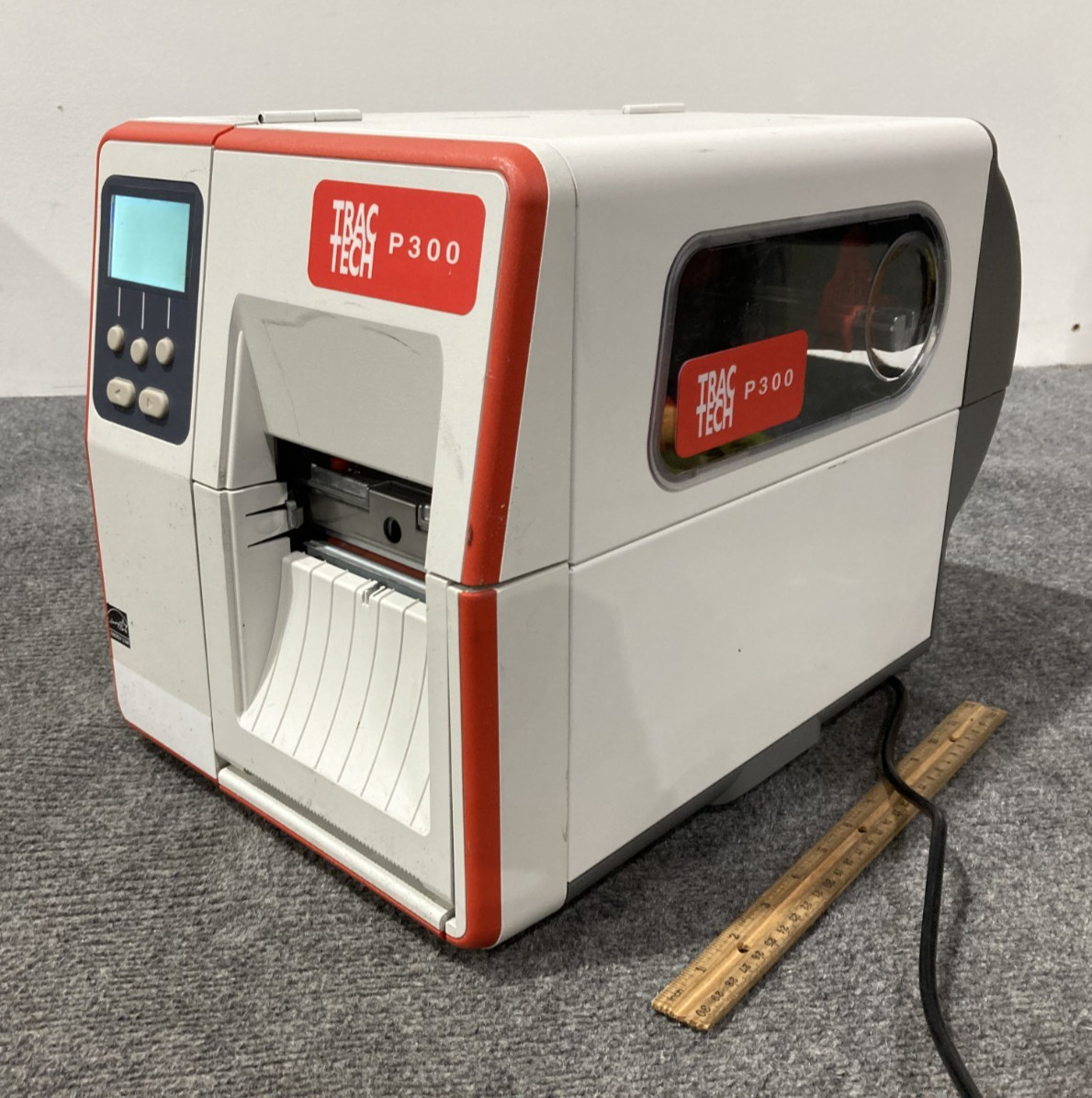 TracTech P300 Thermal RFID Printer/Encoder w/ Power Cord (As Is)