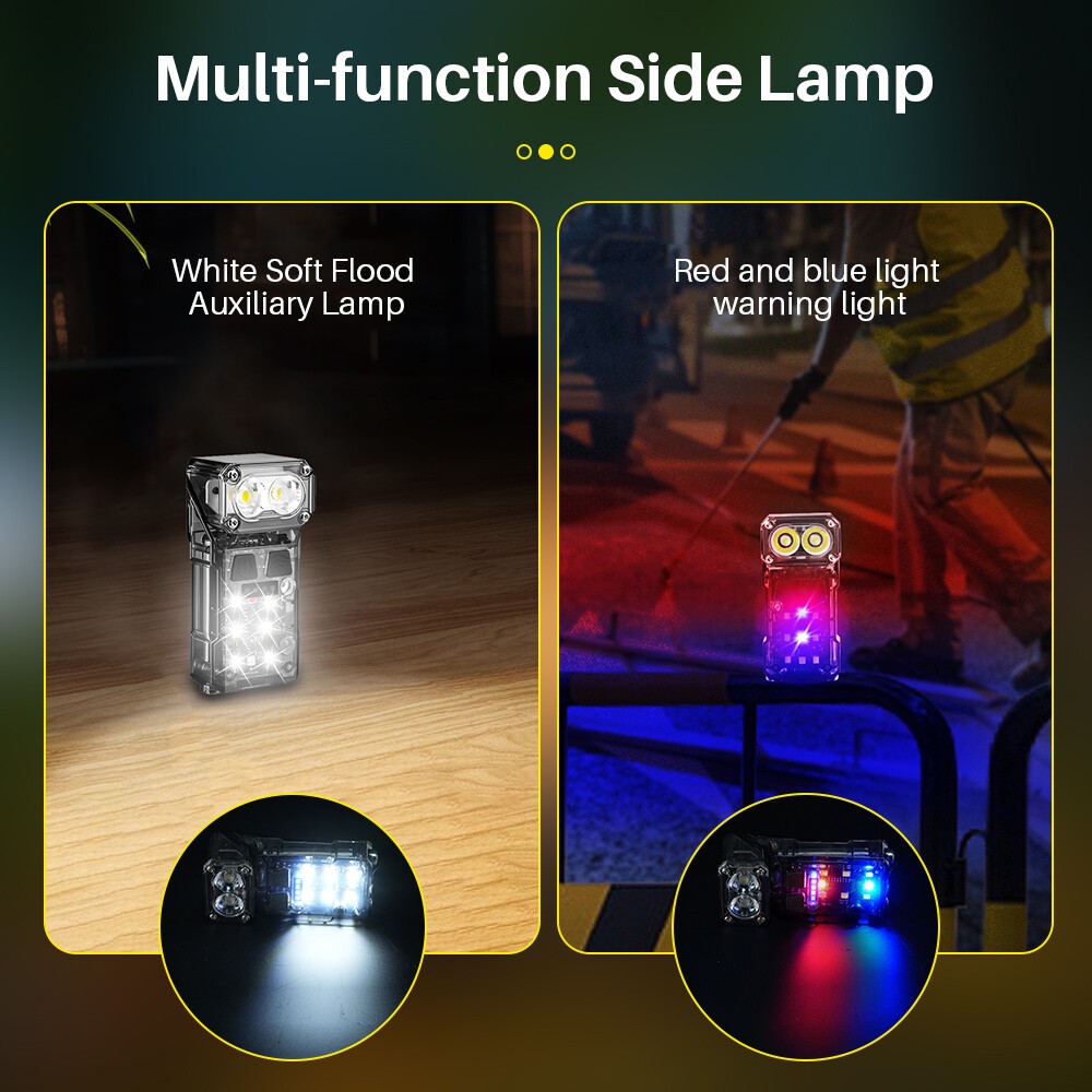 Rechargeable LED COB Work Light Mechanic Flashlight Lamp Magnetic Base Bright