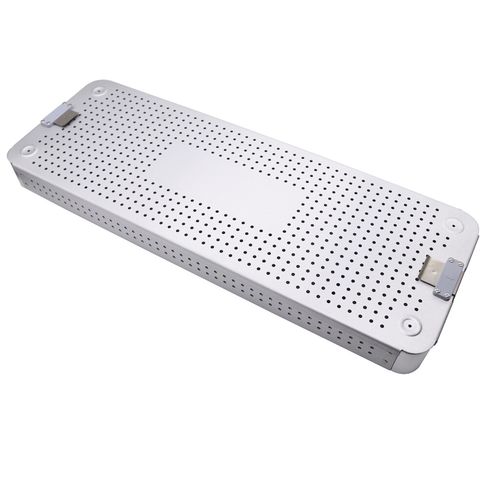 600*210*50mm Disinfection Sterilising Tray Sterilize Box For Surgical Instrument