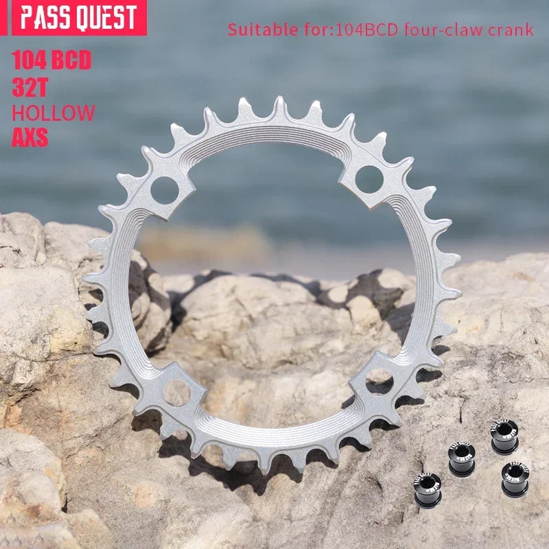 104BCD Universal Four Claws Bicycle Crank AXS ROUND Narrow Wide Chain Link