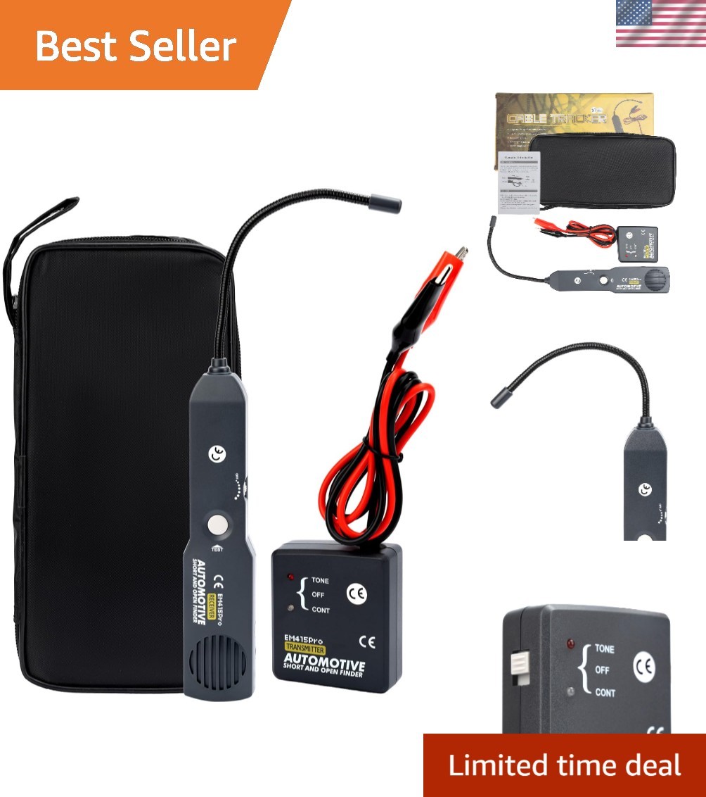 Em415Pro Cable Tracker Electrical, Auto Circuit Tester,Short Open Finder Wire Br