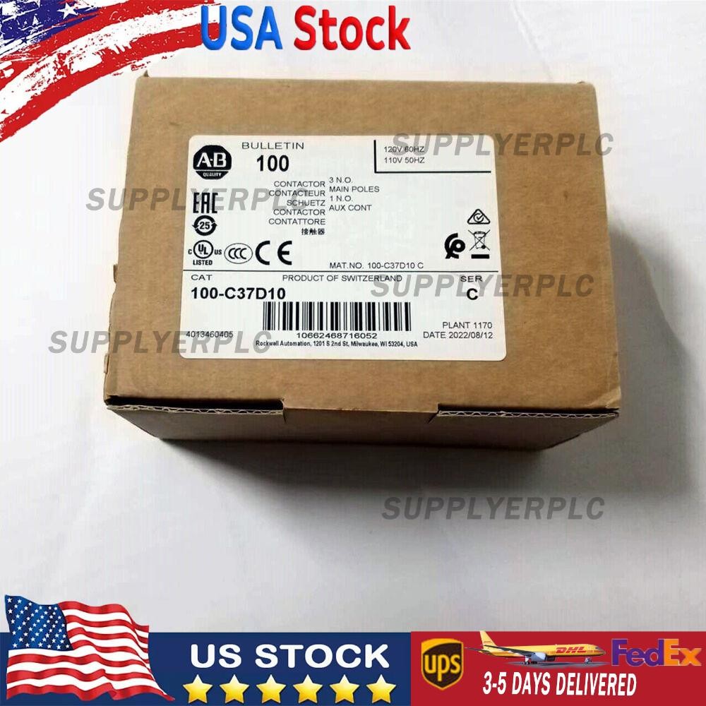 NEW Allen-Bradley 100-C37D10 100C37D10 Contactor AB US