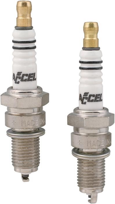 Accel Platinum Spark Plugs 2-Pack #Y2418P Harley Davidson