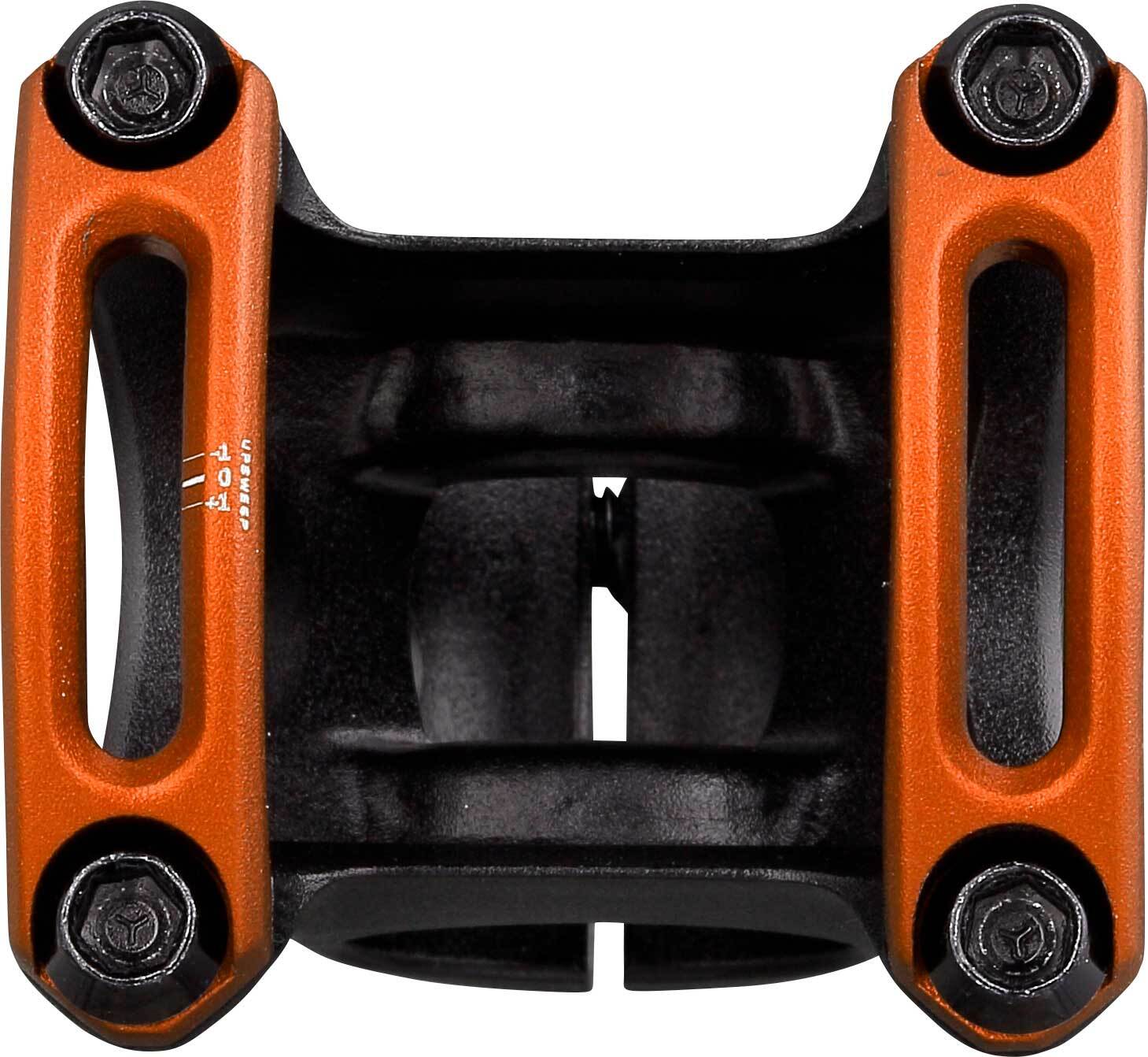 SPANK SPLIT Stem 48mm Orange Aluminum | Highly Weight-Optimized Single Crown