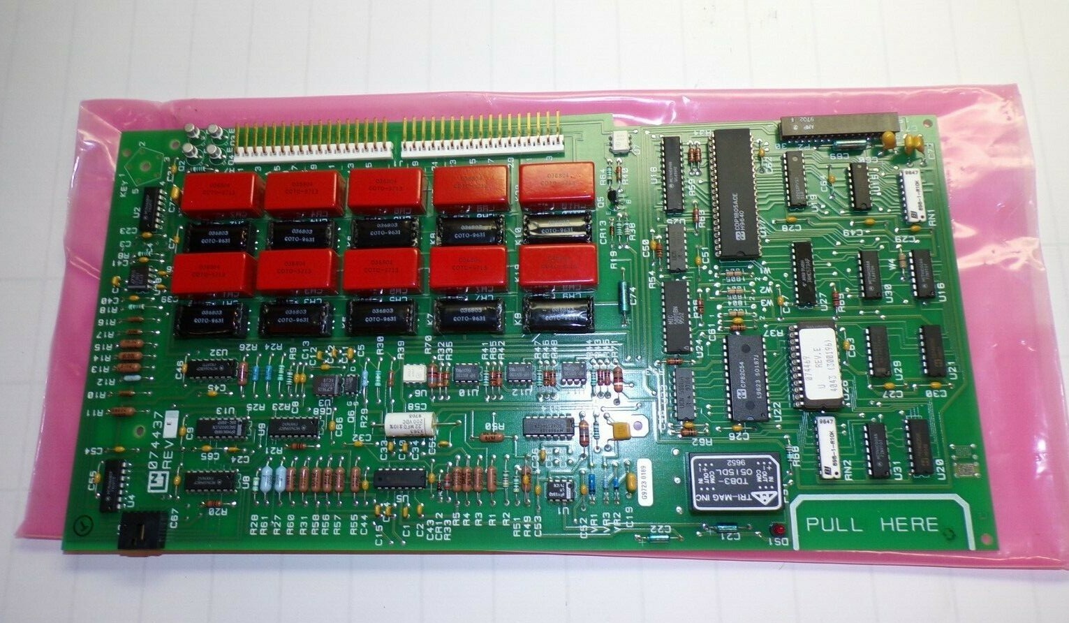 NEW LEEDS & NORTHRUP CONTROL BOARD 074437 REVISION E