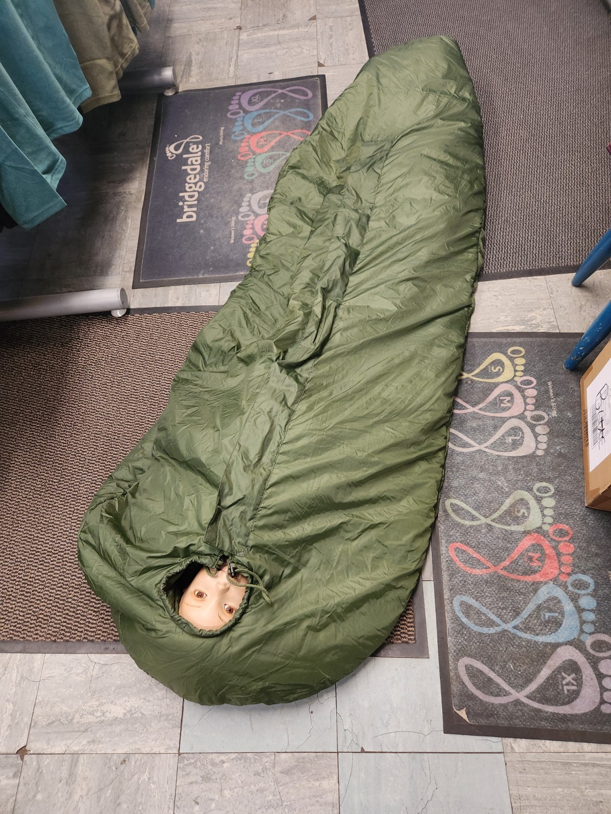 British Army Military Modular System Medium Weight (Medium) Sleeping Bag Grade 1
