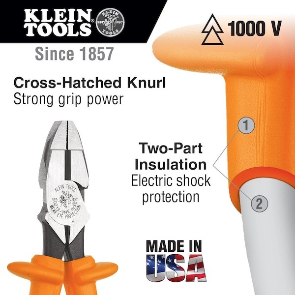 Klein Tools 33527 General Purpose 1000V Insulated Tool Kit 22-Piece