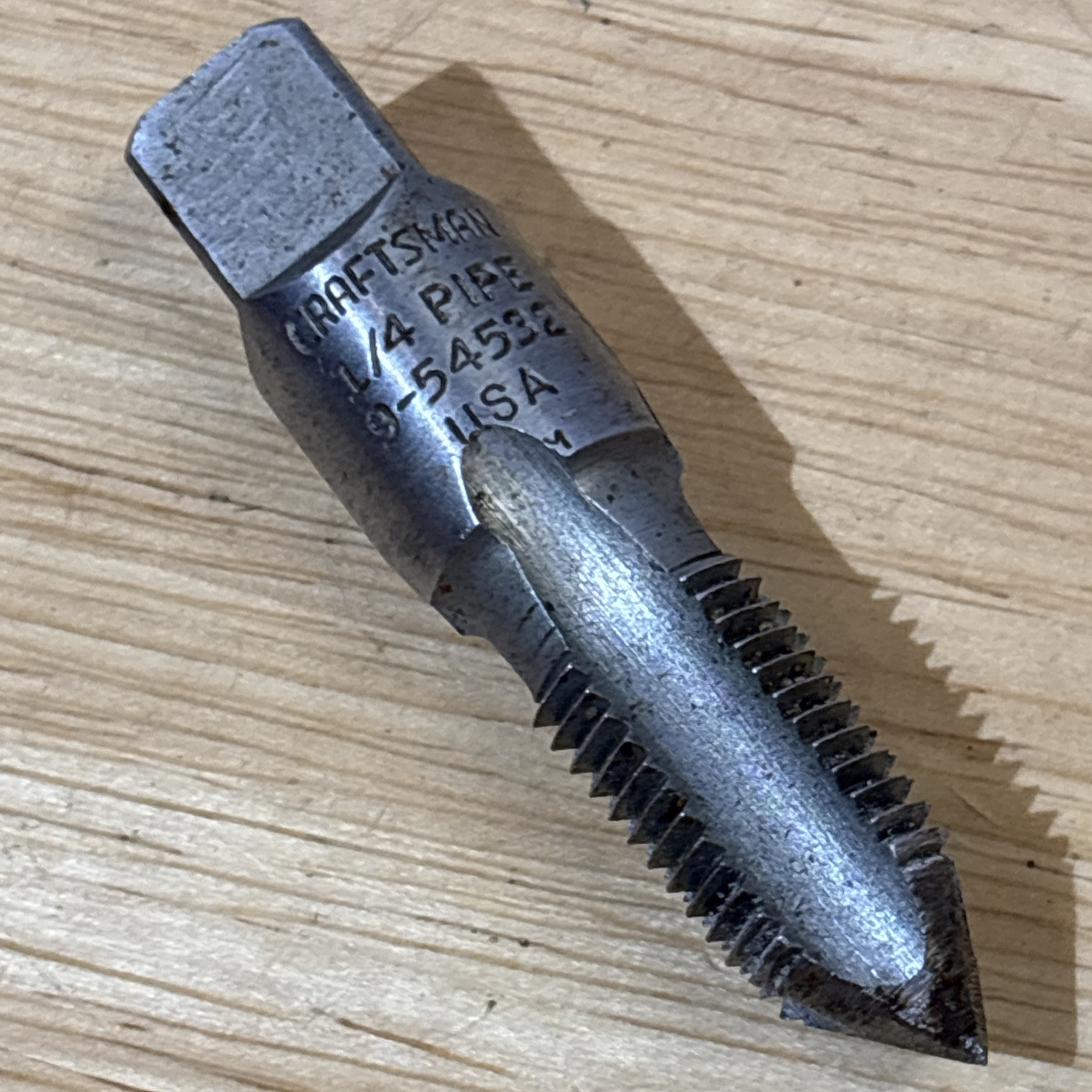 Craftsman 1/4" Pipe Tap 9 54532 USA