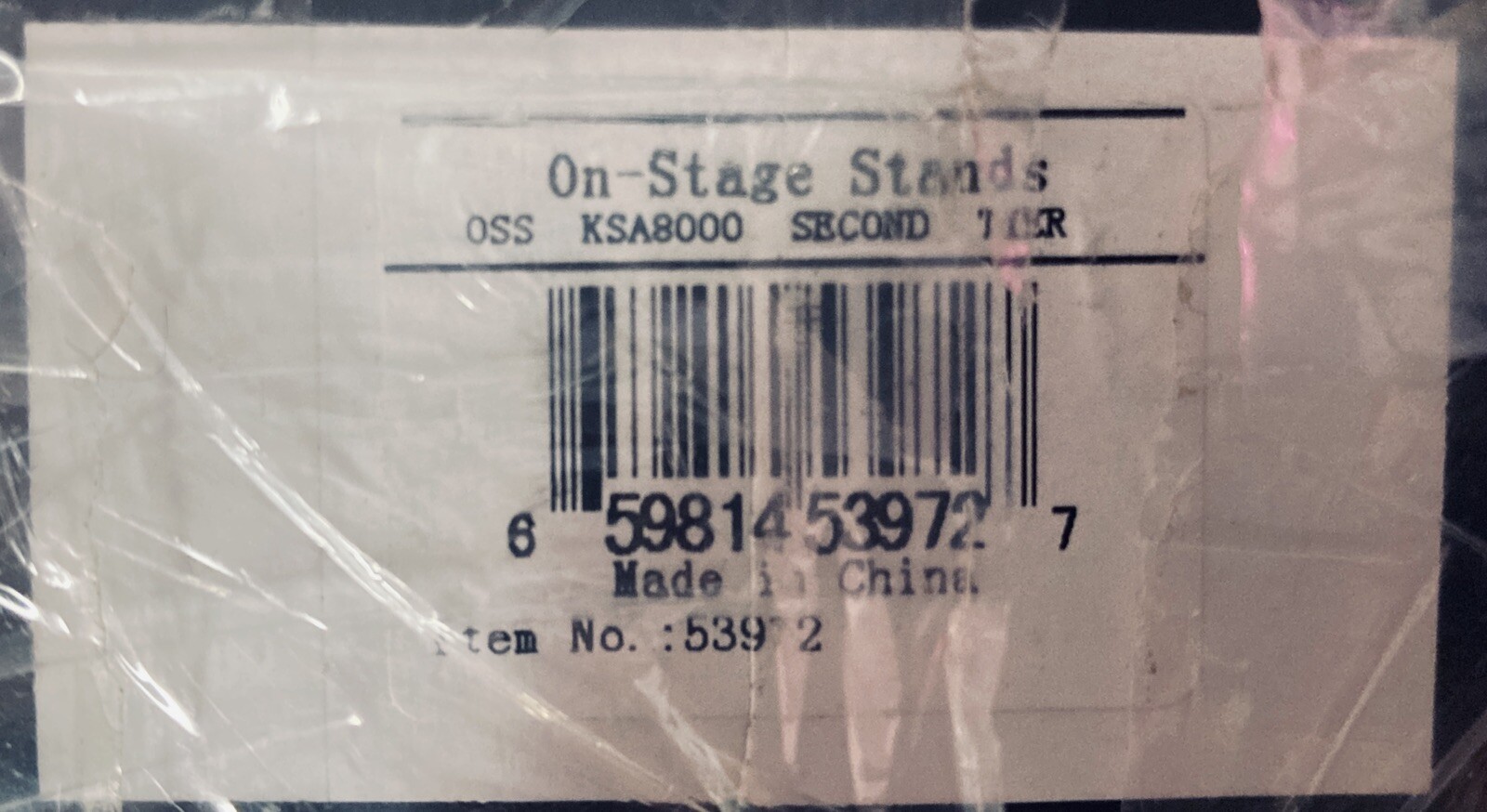 On-Stage Stands KSA8000 Deluxe Universal Second Tier Keyboard Stand