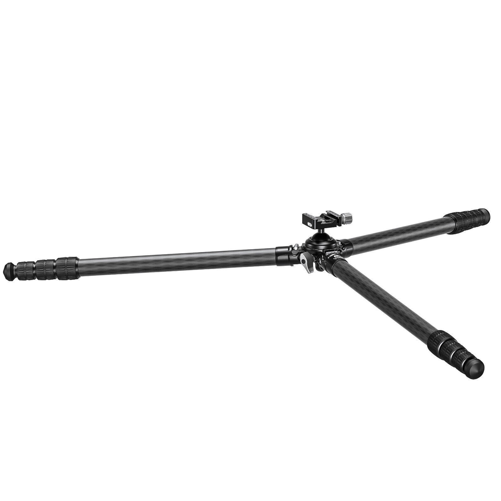 Leofoto SK-324CLX Tripod Integrated Knob-Control Ballhead Arca & Picatinny Clamp
