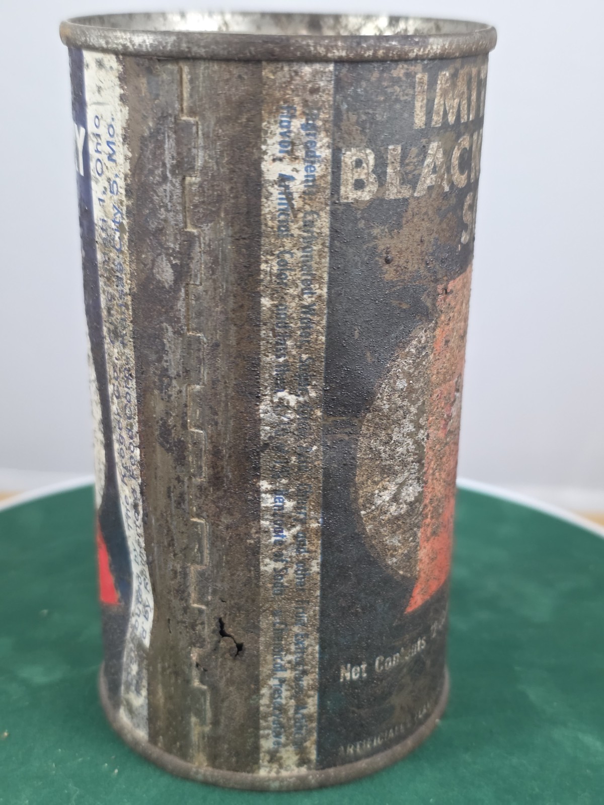 Vintage, Empty, Big K Black Cherry, Soda Pop can