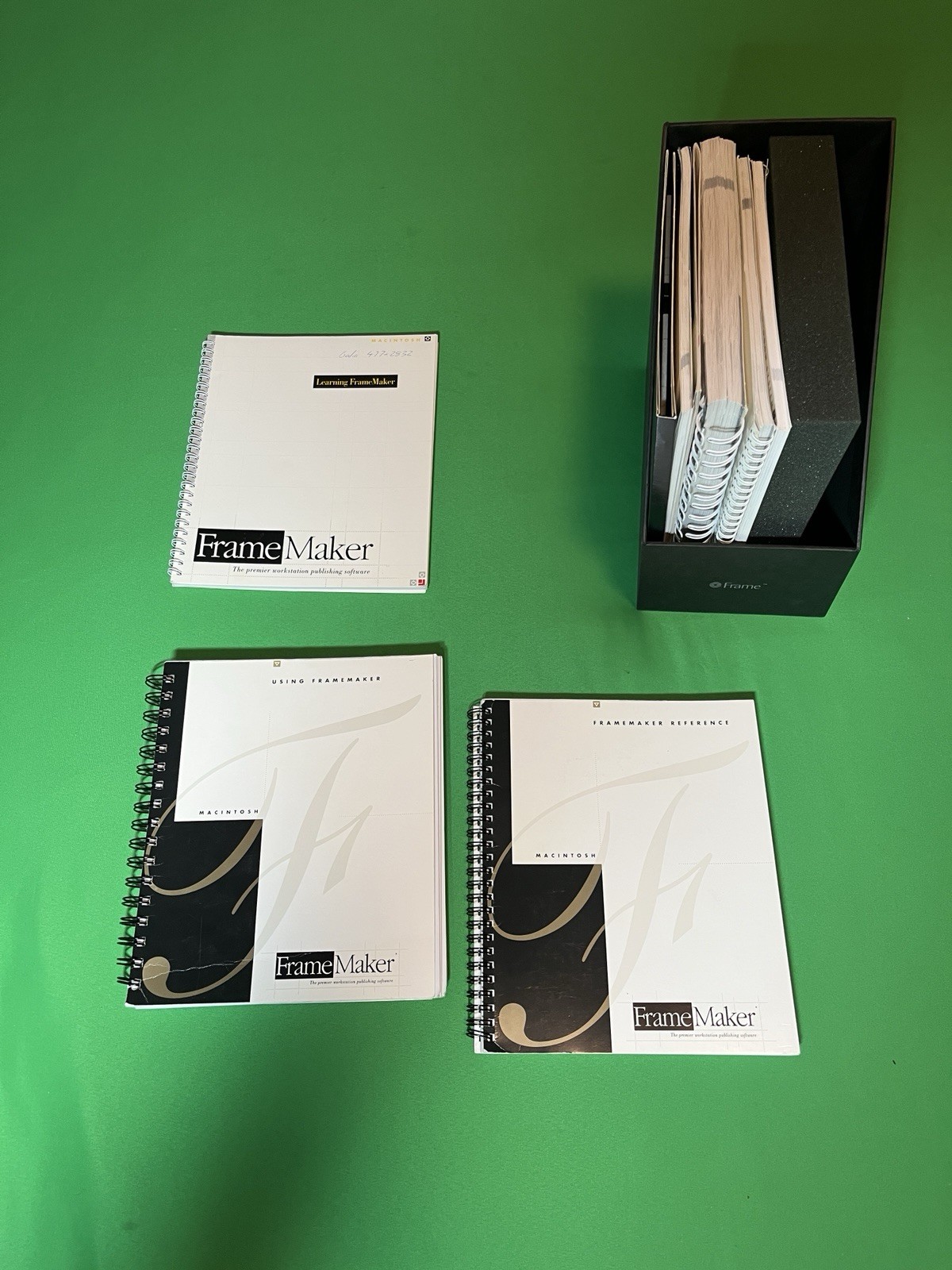 Adobe FrameMaker 3.0 for Windows With Big Hard case Box