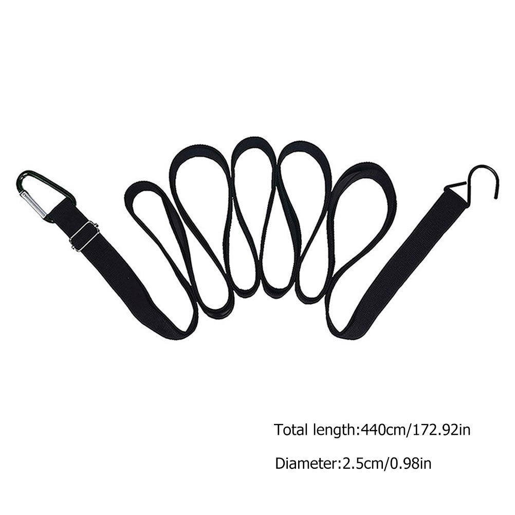 2 Pcs 4.4m Straps Wind Protector Elastic Adjustable Rope Protect Rope