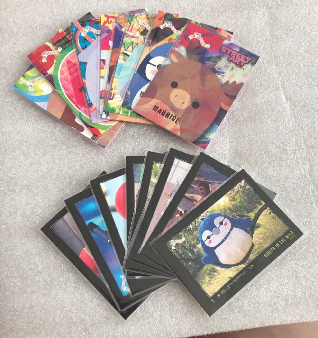 PRICE DROP! - Squishmallow Street Art & In the Wild Trading Cards - You Pick!