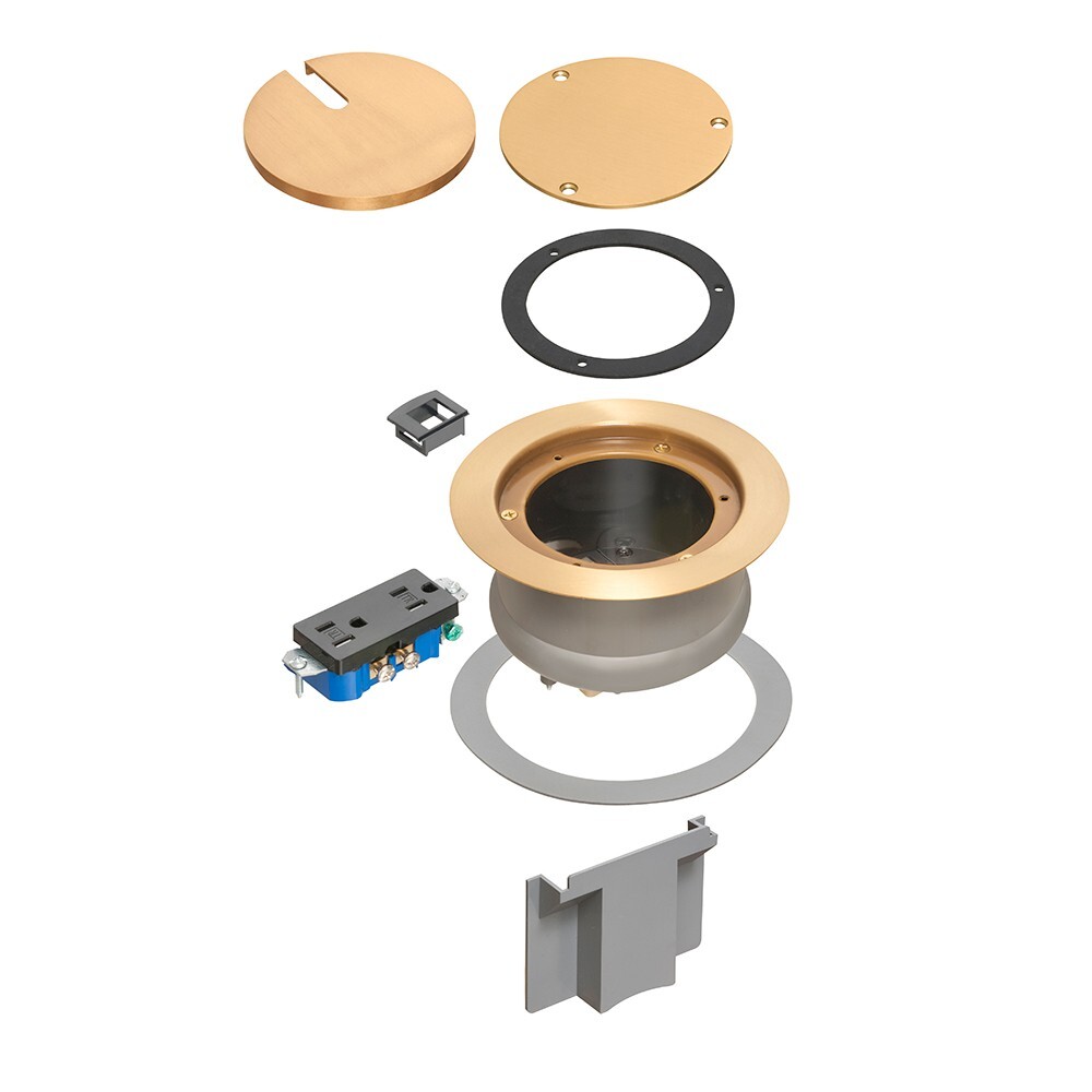 Arlington® FLBC4580MB IN BOX® Cover Kit (Brass)