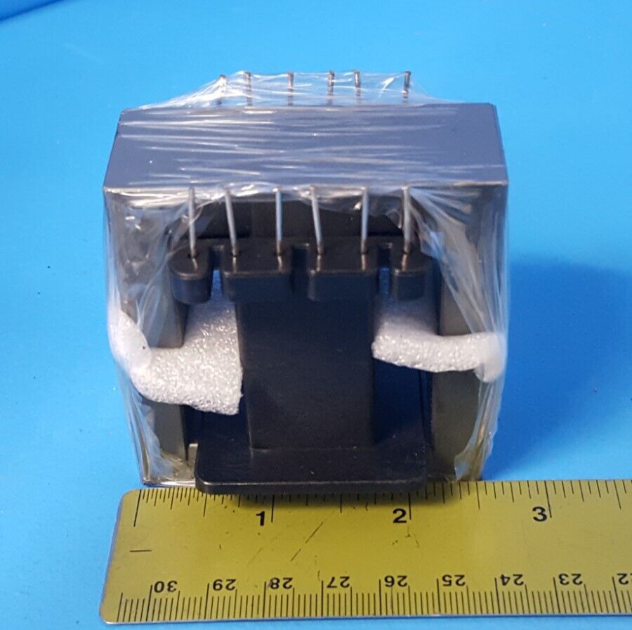 EE Ferrite + Coil Former, EE65B, PC40, HORIZONTAL FRAME, ( 6PINS+6PINS) (ONE PC)