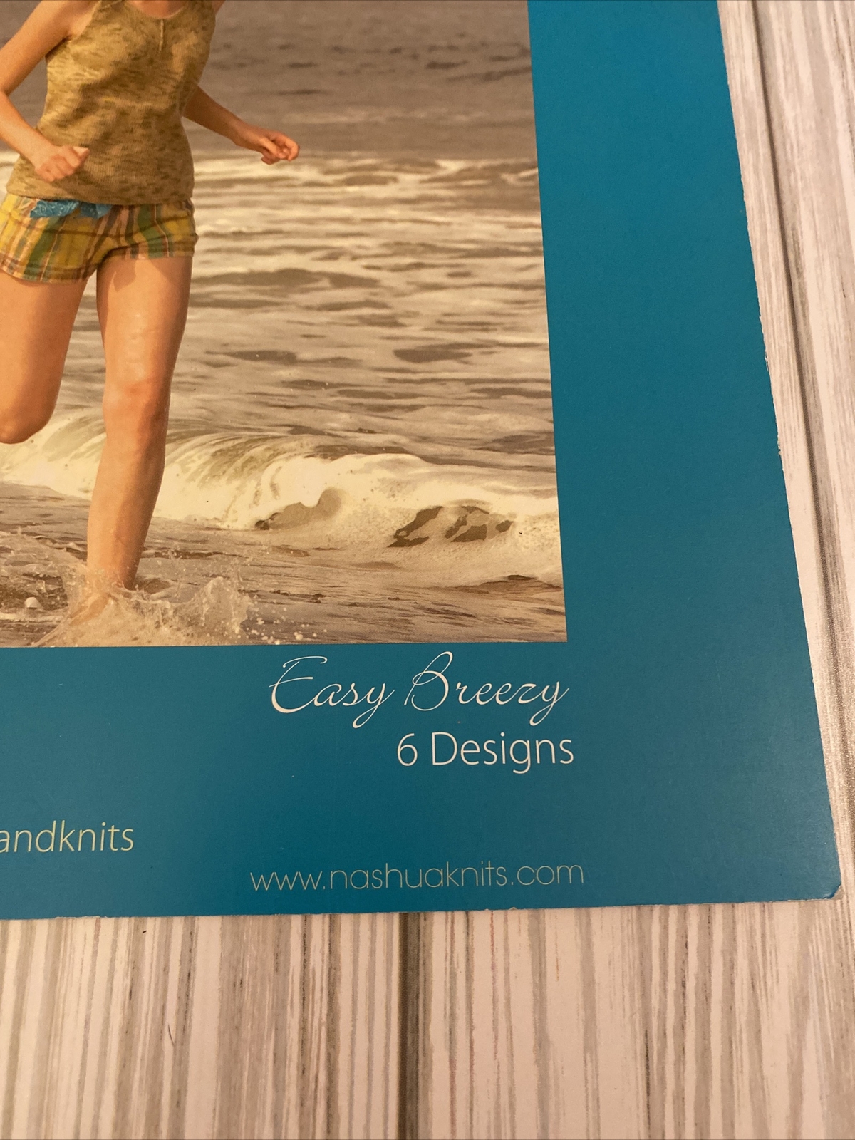 Nashua Knitting Pattern Book Style Easy Breezy 6 Designs
