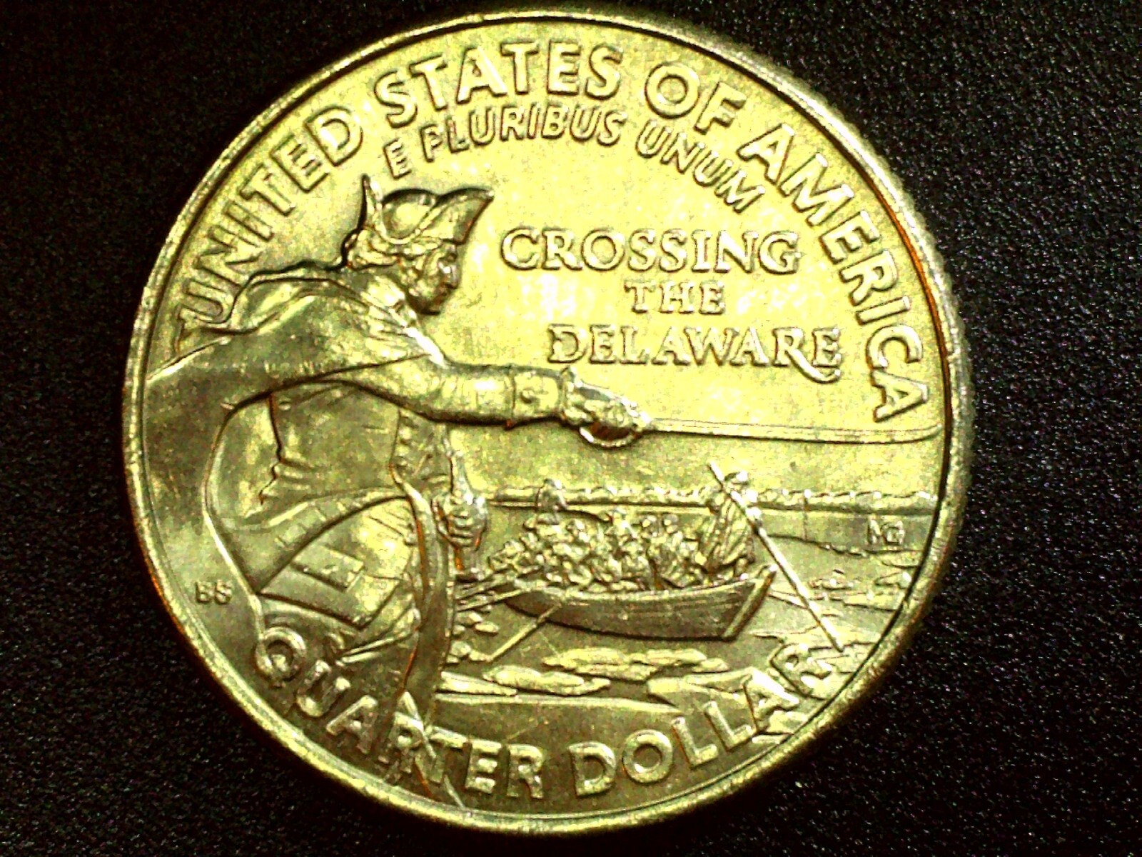 2021-P Crossing The Delaware Die Error #0022