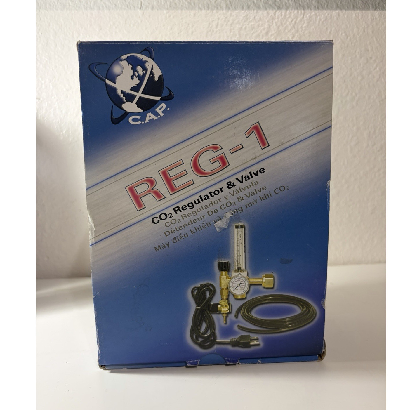 C.A.P. Custom Automated Products REG-1 CO2 Regulator & Valve