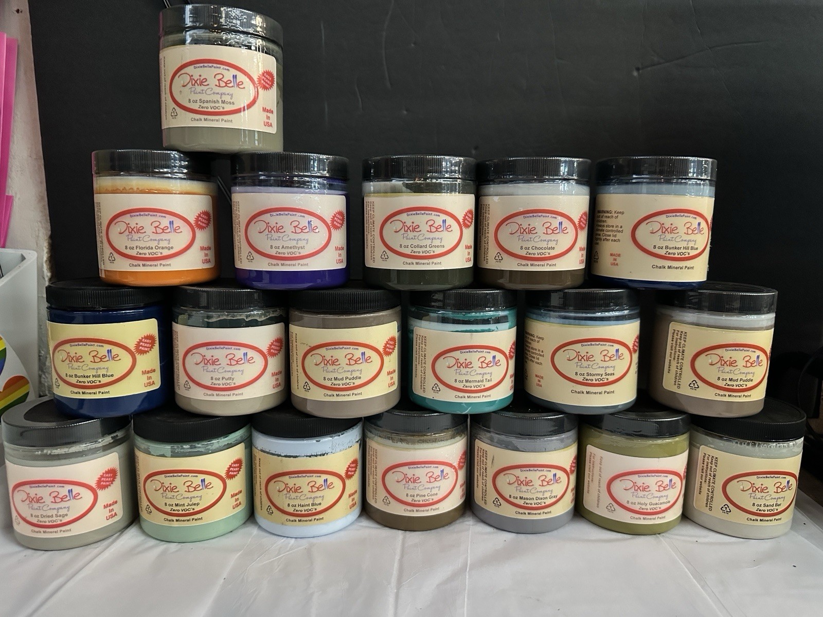 Dixie Belle Chalk Mineral Paint 8oz Collard Greens Craft Furniture