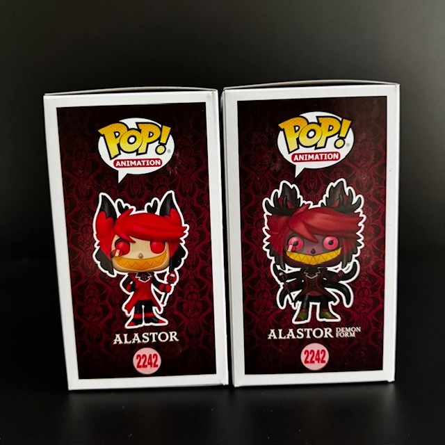 Hazbin Hotel Alastor # 2242  Funko Pop! Chase & Common Bundle Set of 2