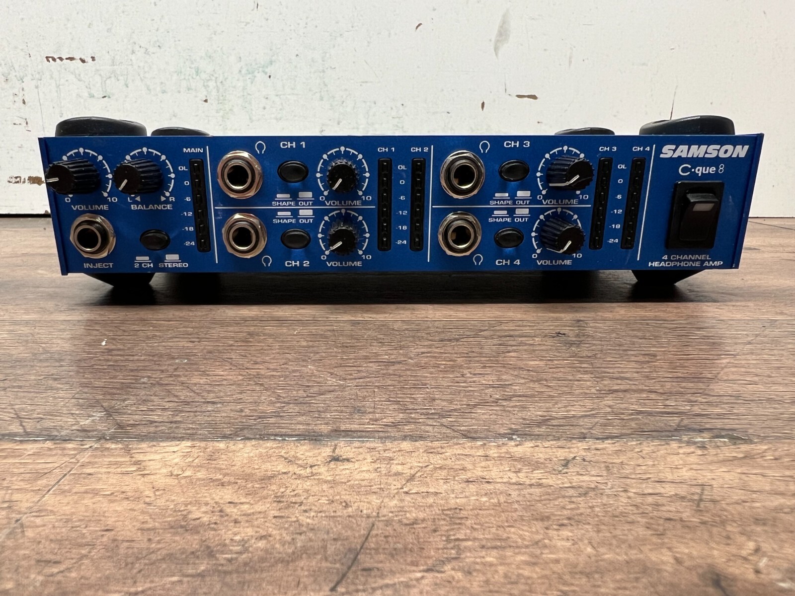 Samson C-que 8 -4- Channel Compact Headphone Amplifier