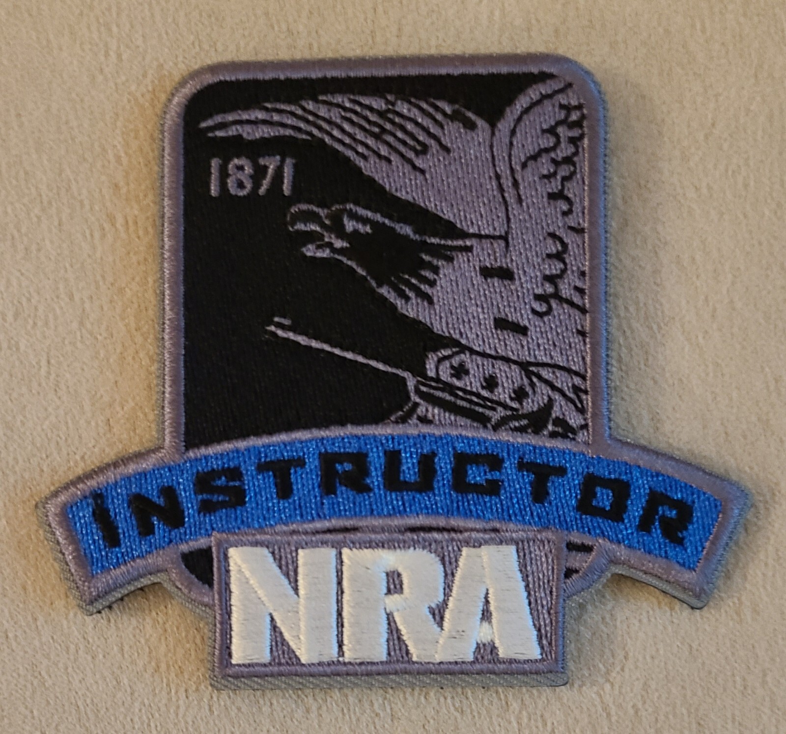 NRA Instructor And Range Safety Officer Patch (RSO) Combo