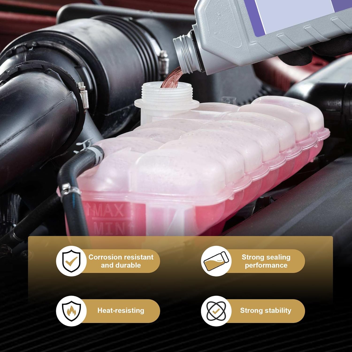 Engine Coolant Reservoir Replacement F250 F350 Excursion 99-05