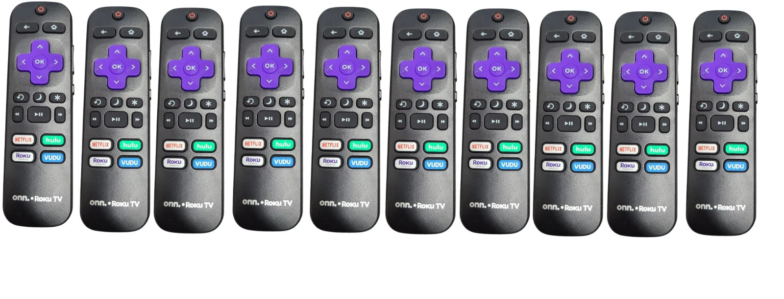 LOT OF 10 Original Onn Roku TV Remote Control For All Onn TV Roku TV Smart OEM !