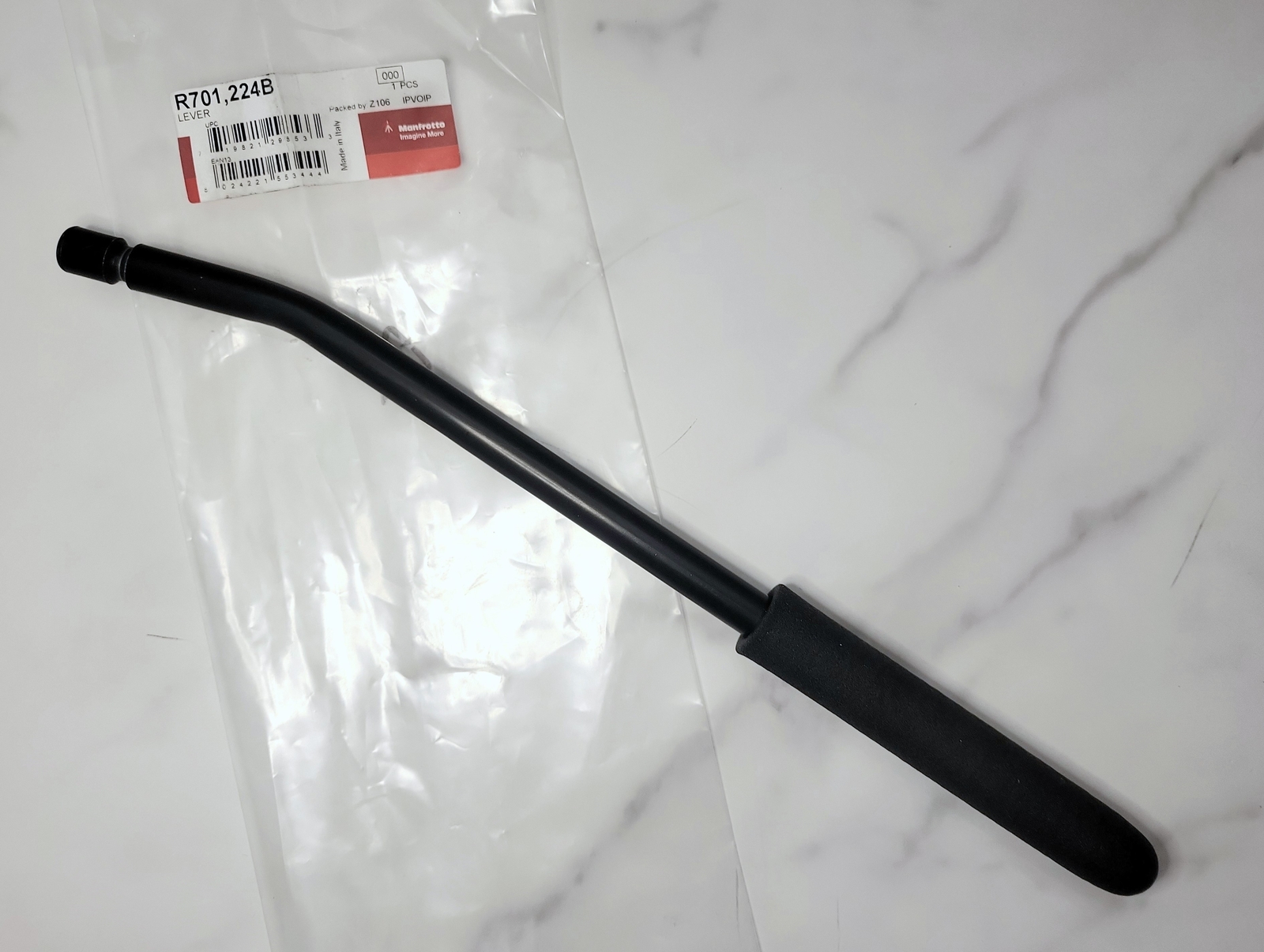 Original Genuine Manfrotto R701,224B﻿ Pan Bar Handle Assembly Replacement Part