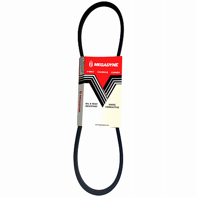 Megadyne/Jason A75 Rubber Industrial V-Belt, 1/2 x 77 In. - Quantity 1