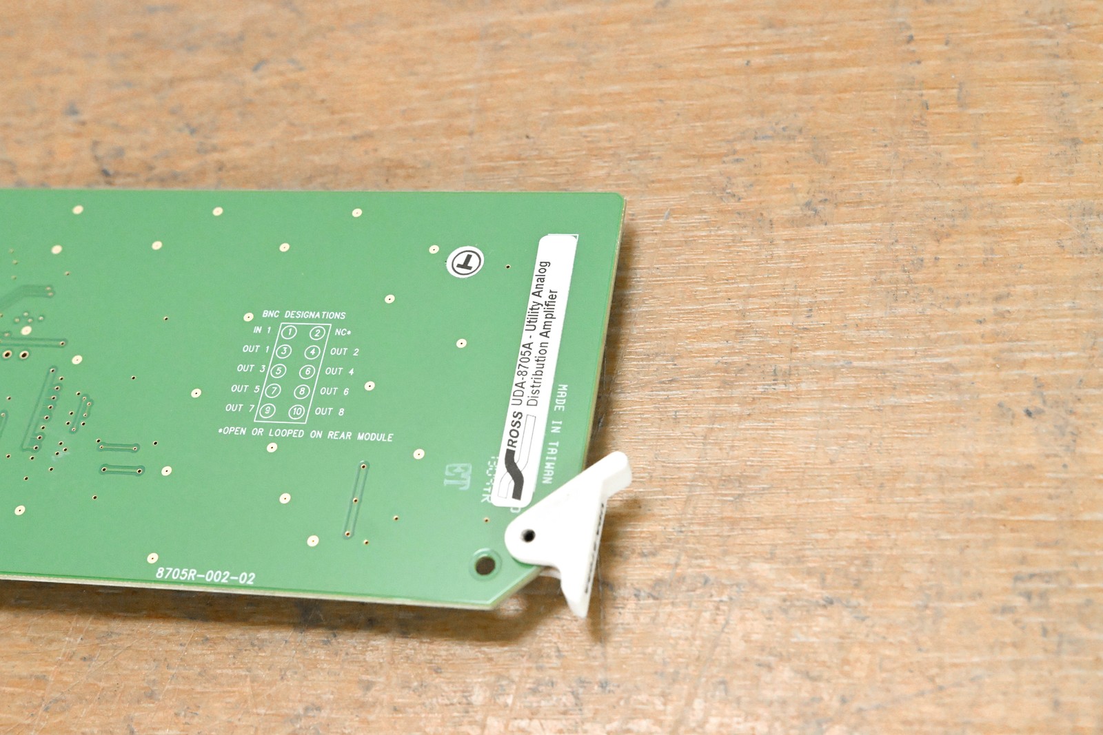 Ross UDA-8705A OpenGear Utility Analog Distribution Amp Module CG011XJ