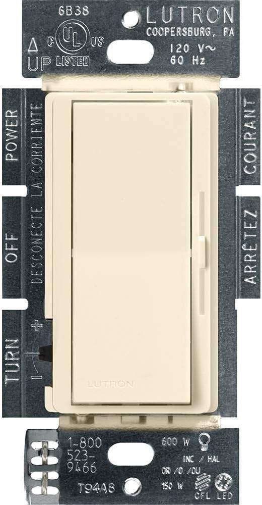 Diva LED+ Dimmer Light Switch for Dimmable LED, Halogen, and Incandescent Bul...