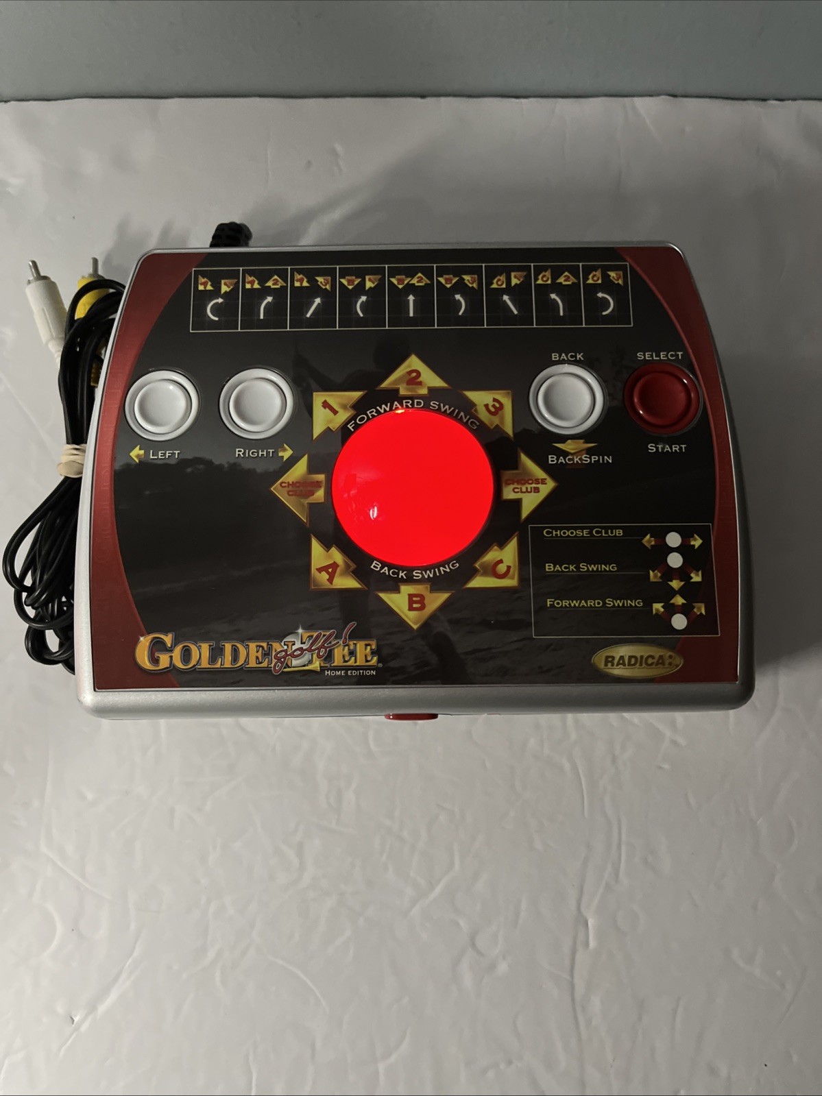 2005 Radica Golden Tee Golf Home Edition Plug & Play TV Game Tested Works VGC