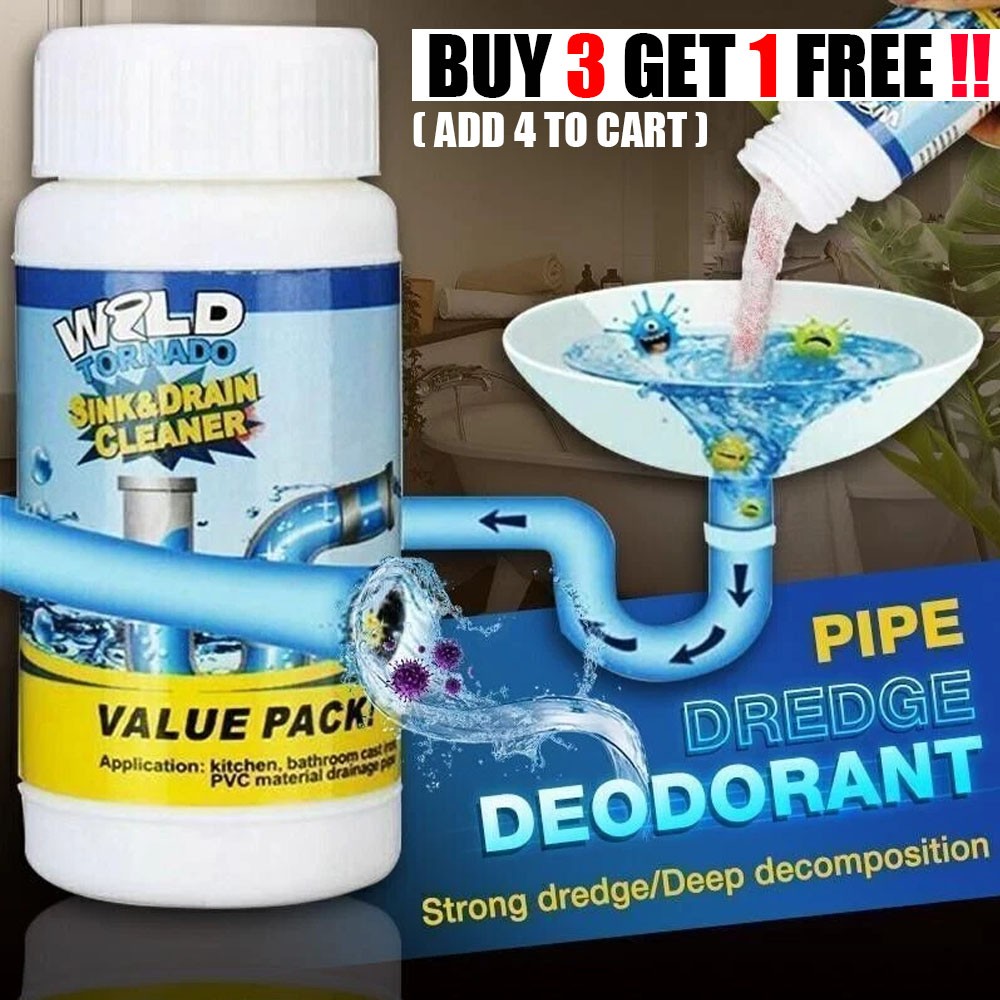 Wild Powerful Sink & Drain Cleaner Efficiency Clog Remover & Clean