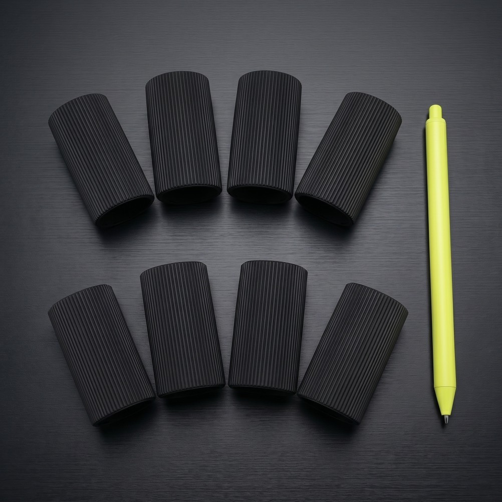 Durable Rubber Piano Stand Feet Covers Anti Skid Replacement Caps Black