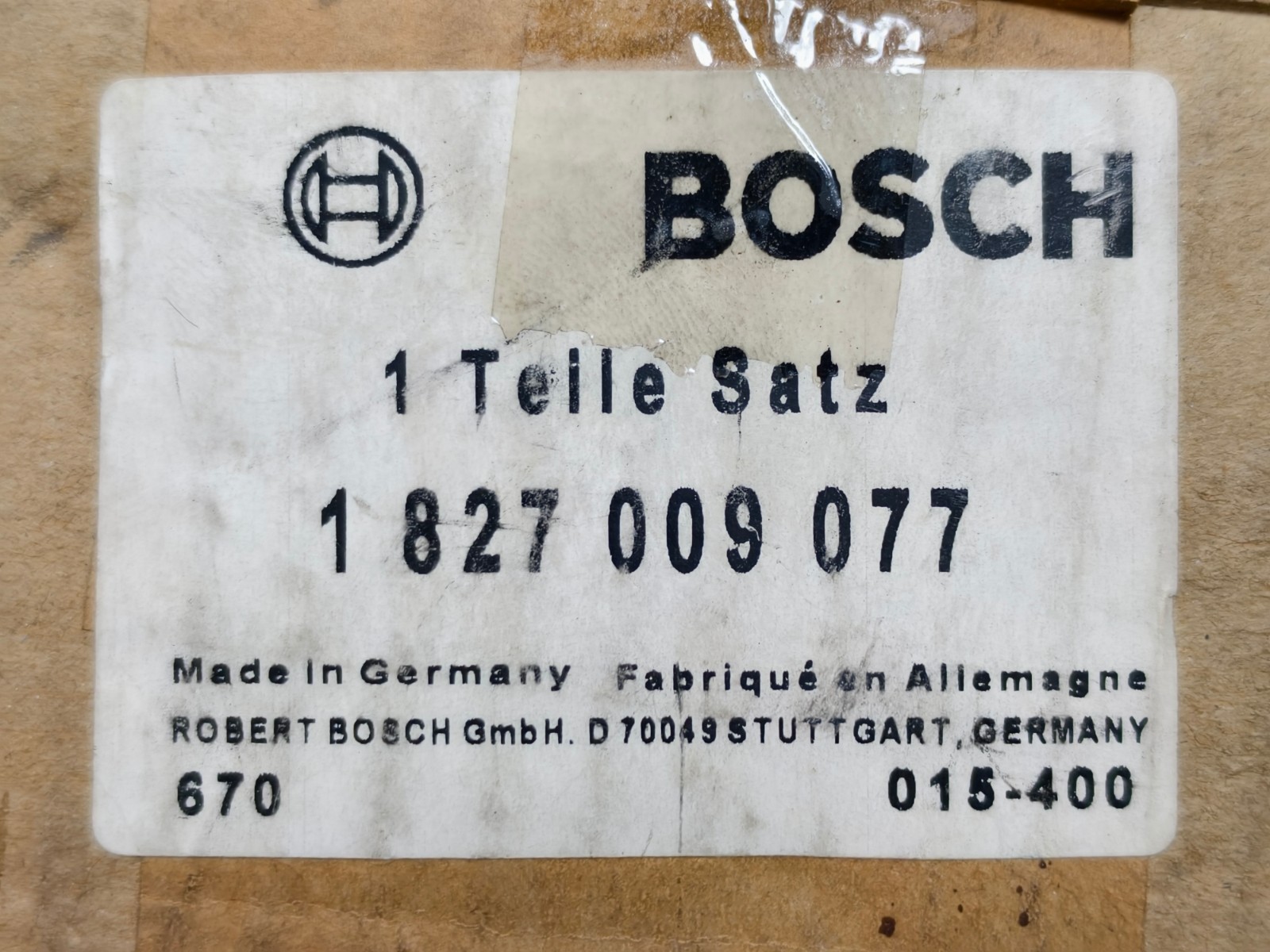 Bosch 1827009077 Seal Kit ISO-050