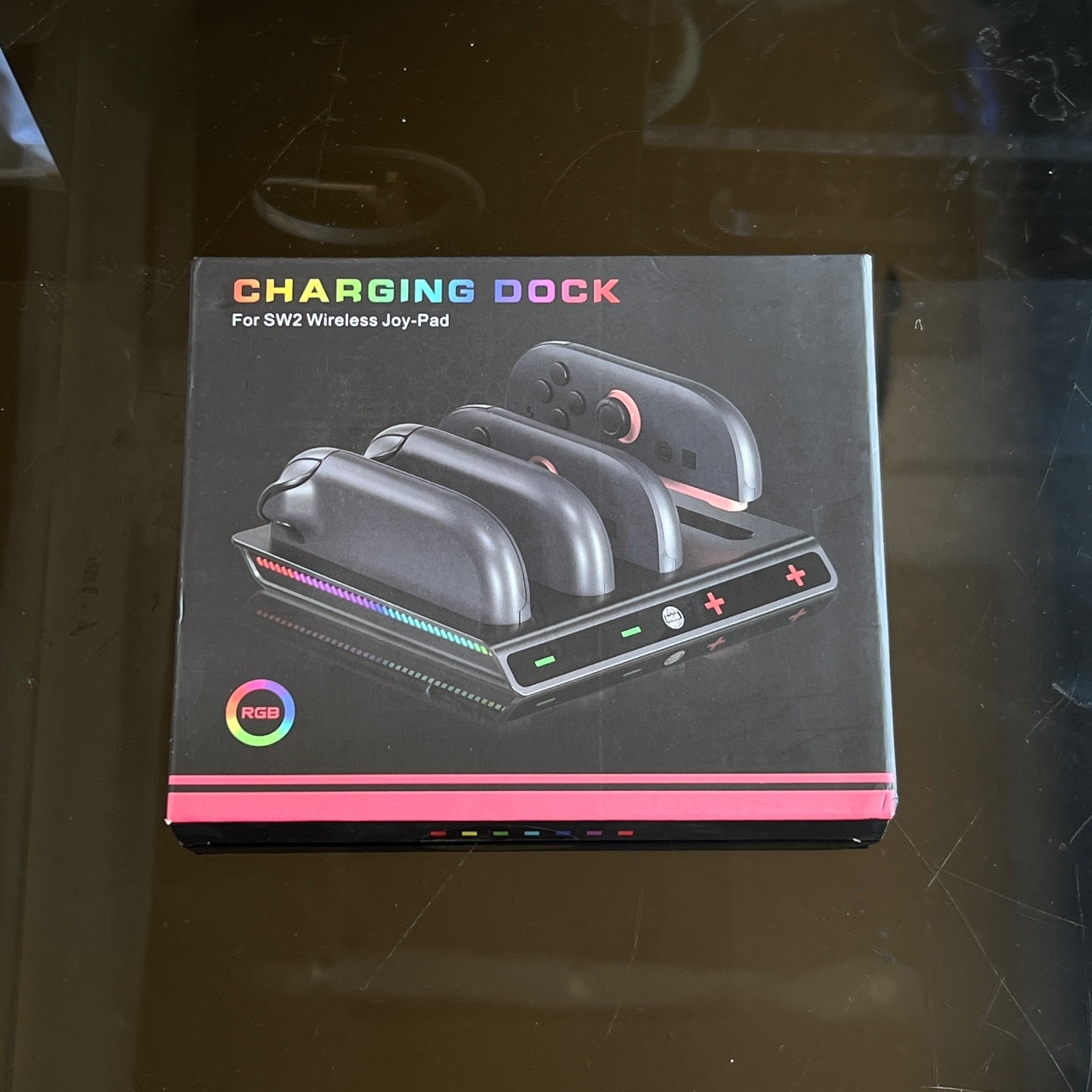 Charging Dock for SW2 Wireless Joy-Pad with RGB Light