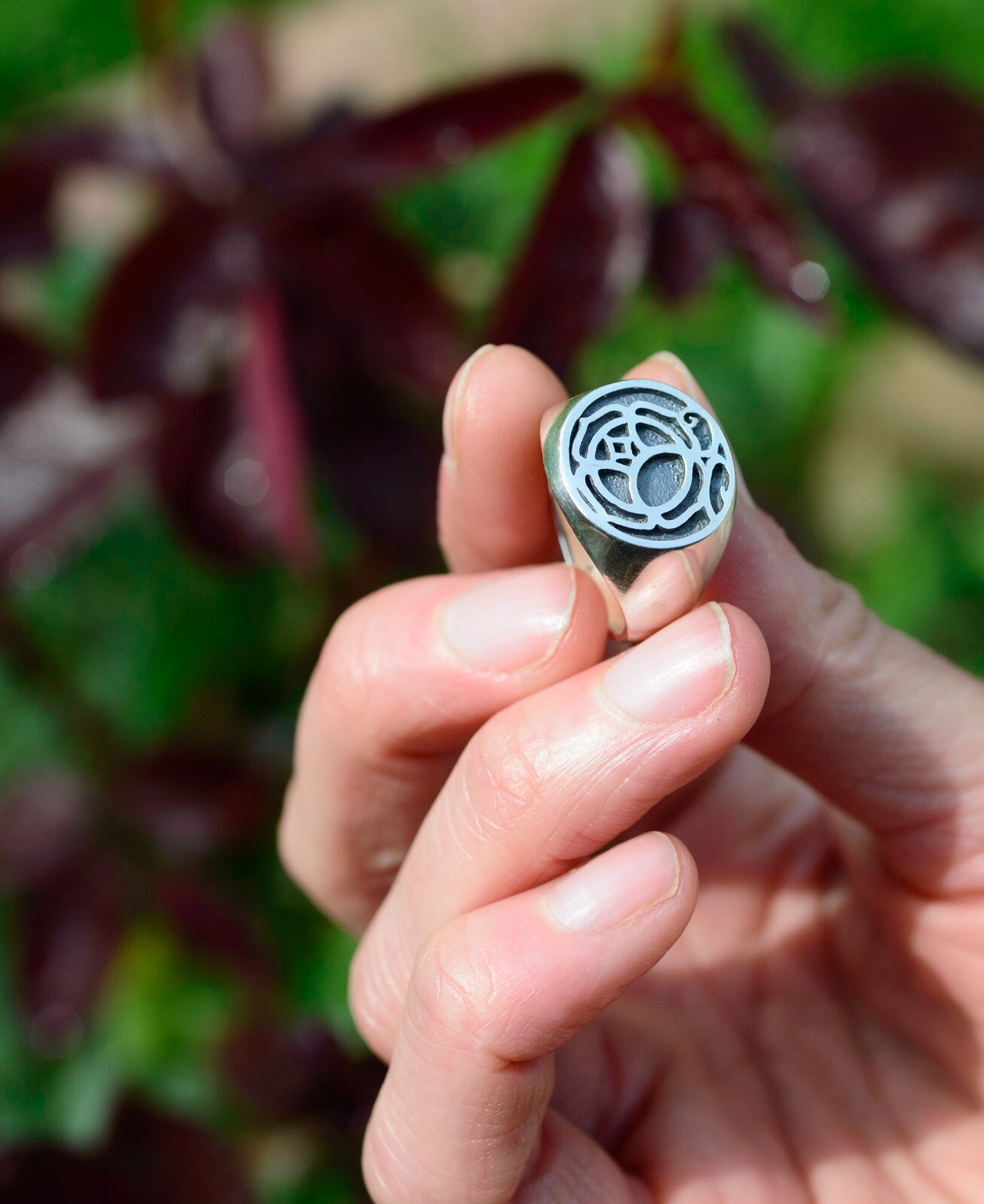 Handmade Utena Silver Ring – Inspired by Revolutionary Girl Utena Anime