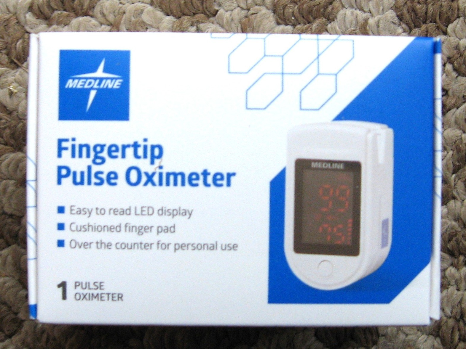 Medline Fingertip Pulse Oximeter