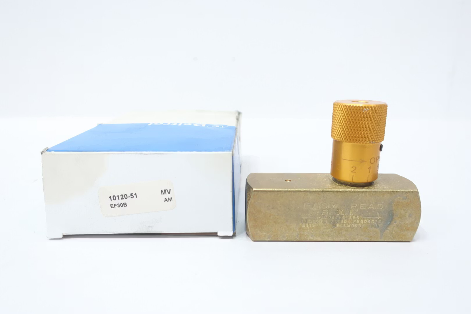 Deltrol 10120-51 EF30B Manual Needle Valve 5/8in Npt