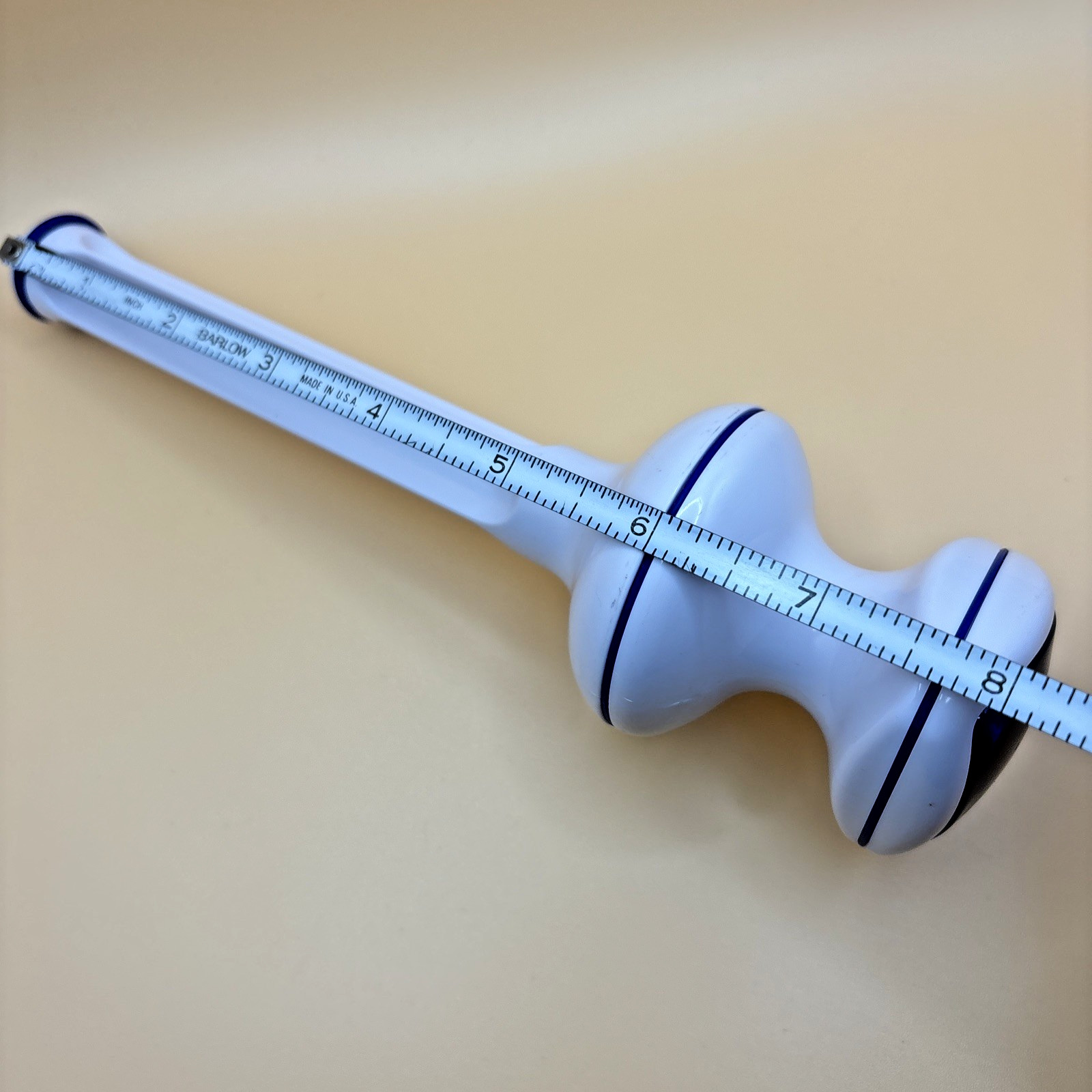 Back To Basics Smoothie Blue Top Pusher Stick EUC Replacement Part Plunger