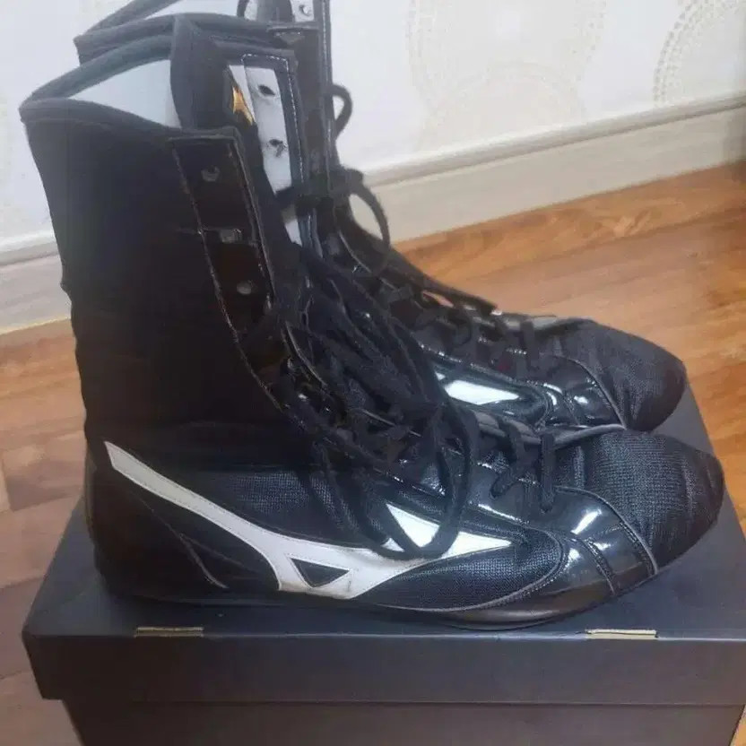 Mizuno Boxing Shoes Black Size 280 with Box Official