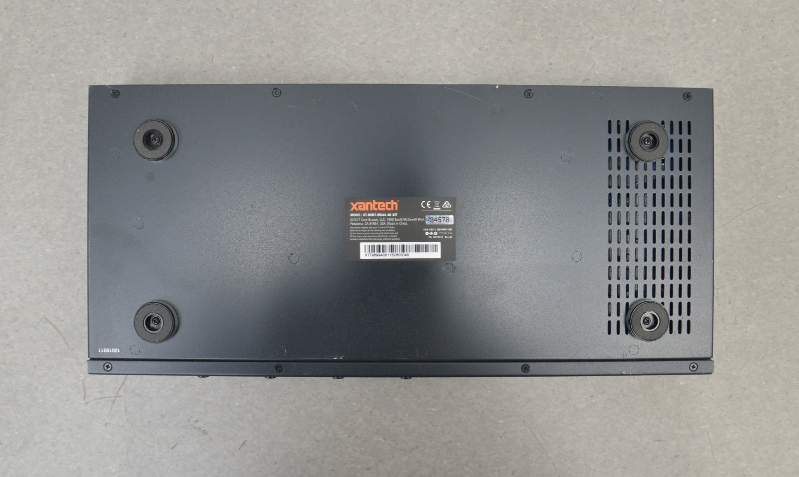 Xantech HDBaseT 4x4 4K Matrix Receiver XT-HDBT-MX44-4K-KIT
