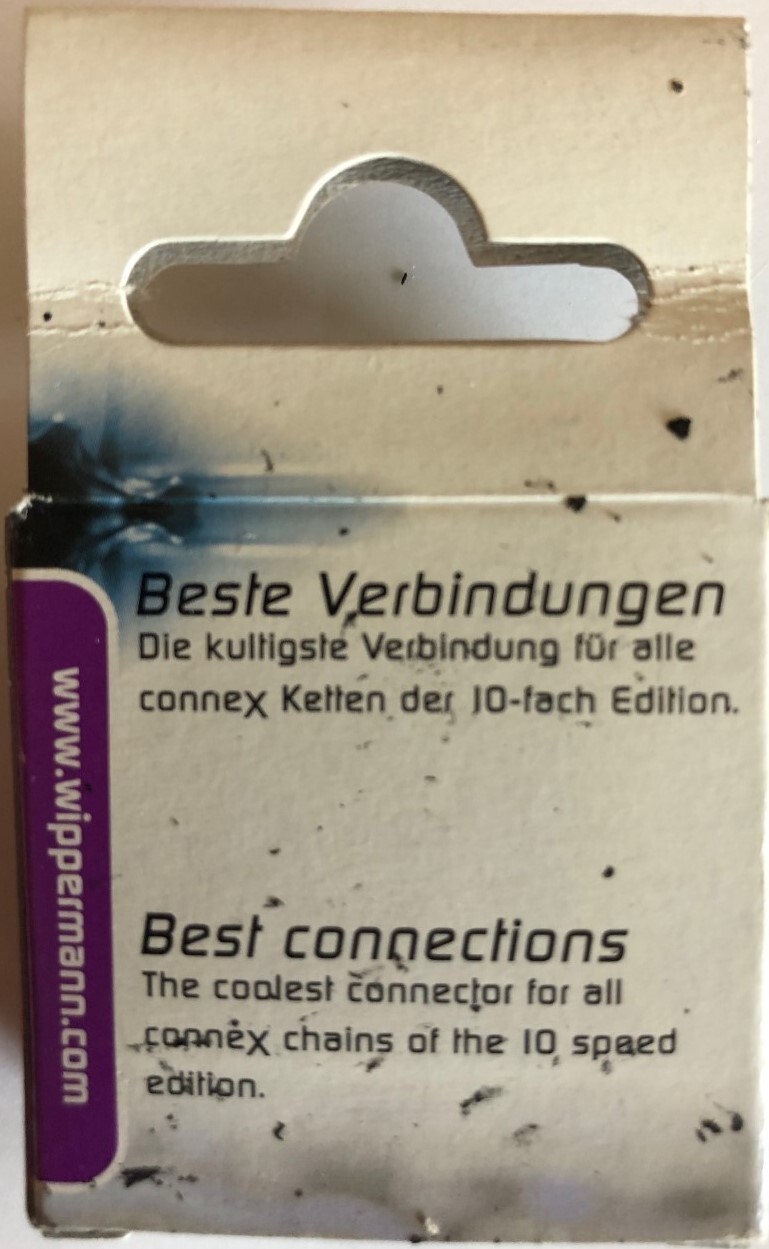 ConneXlink 10-Speed Silver Master Link, by Wippemann, NOS