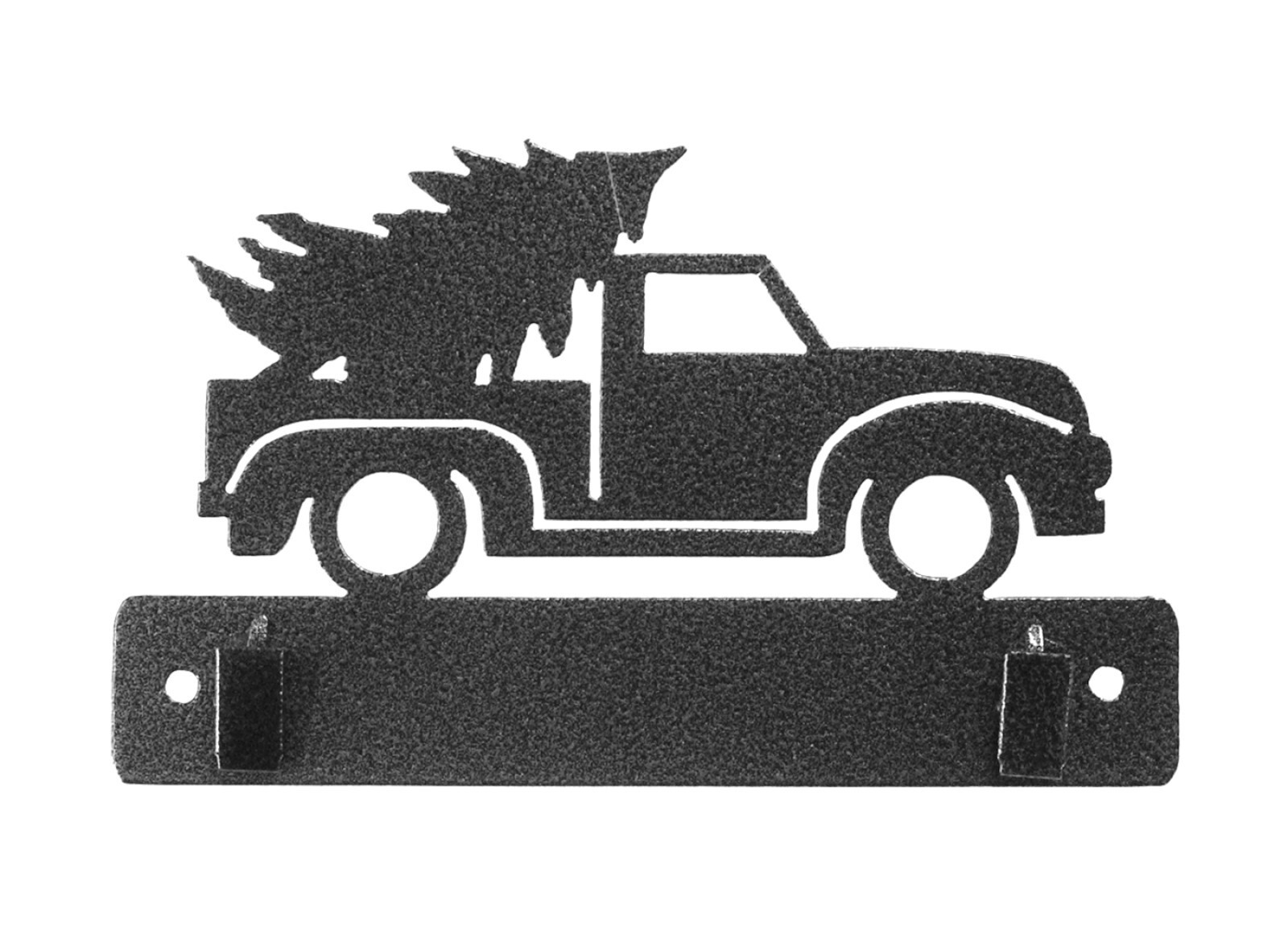 Classic Motifs 6 Inch Christmas Truck Craft Hanger With Holding Clips