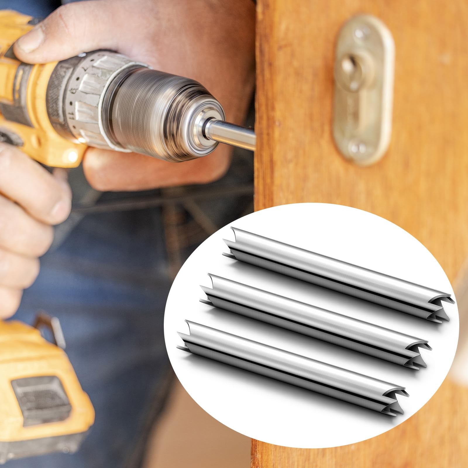 3 Pcs Single Screw Extractor 1/4" Broken Extractor Screw Remover